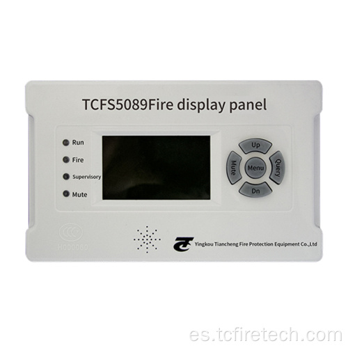 Panel de visualización de repetidor de incendios TCFS5089